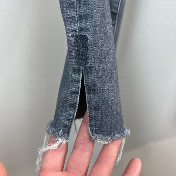 AG Adriano Goldschmied Jeans 29R Women Gray Prima Ankle Cigarette Denim Skinny - Picture 4 of 15